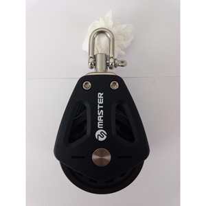 Master BP-7203F Double Wheel Spinning Sailboat Bearing <b>Pulley</b> 72mm Wheel Diameter 12mm Wire Diameter Marine Hardware - Product Image 1