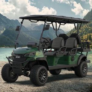Voiture buggy 4x4 tout-terrain homologuée pour la route, batterie au lithium 48V, <span class=keywords><strong>kart</strong></span> buggy 4 places, voiturette de <span class=keywords><strong>golf</strong></span> électrique - Product Image 3