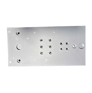 Pièces en alliage d'aluminium usinées sur mesure par CNC |   Plaque de montage en aluminium usinée CNC, composants de précision multi-usages - Product Image 6