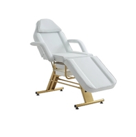 Muebles de Salón Comerciales al por Mayor, Camilla de Masaje de Aluminio, Cama Cosmética Facial, Silla de Belleza de PU de Lujo para Pestañas, en Oferta