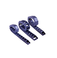 Chaîne porte-câbles en nylon de type pont, chaîne de traînage silencieuse à grande vitesse pour machine-outil CNC et découpe laser, conduit de protection des câbles