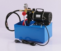 Banco de prueba de tuberías de agua, herramienta de fontanería, hidrostática eléctrica, bomba de prueba de alta presión, CE