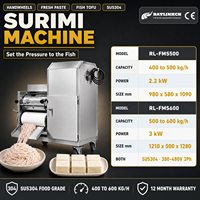 Machine Automatique à Séparer la Chair du Poisson Acier Inox Qualité Alimentaire Pression Réglable par Volant Seulement 2,2-3 kW