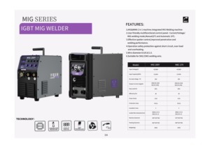 Nueva Máquina <span class=keywords><strong>de</strong></span> Soldar <span class=keywords><strong>Inverter</strong></span> Corotc Lotos 3 en 1 MIG 225A con Alimentador <span class=keywords><strong>de</strong></span> Alambre y <span class=keywords><strong>Pistola</strong></span> <span class=keywords><strong>de</strong></span> Carrete Portátil para Aleación <span class=keywords><strong>de</strong></span> Aluminio - Product Image 2