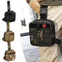 Pochette de jambe tactique AYPPRO MOLLE pour premiers secours, ceinture en nylon imperméable, sac de cuisse IFAK, livraison DDP USA EU