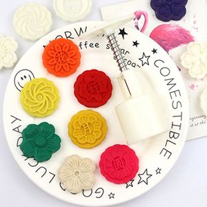 Juego de Herramientas para Hornear Galletas en 3D Personalizadas con Formas de Flores de Cerezo, Conejos, Flores Hermosas y Luna Llena, Sistema de Moldes para Conejos OEM/ODM - Product Image 2
