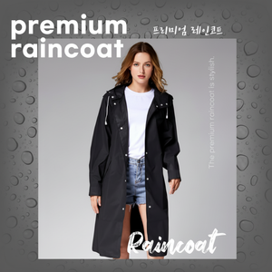 G impermeabile da magazzino portatile stile cappotto Unisex EVA Premium - Product Image 1