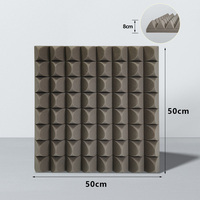 Pièges à basses et panneaux d'absorption acoustique en mousse de polyuréthane modernes pour studio de musique insonorisé, chambre, hôtel et entrepôt