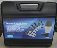 Set Mikrofon Drum 7-Piece - untuk Drum, Vokal, Instrumen Lainnya