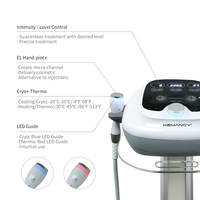 Appareil portable d'électroporation faciale anti-rides et liftant pour la peau, instructions d'utilisation en anglais, machine faciale pour salons de beauté