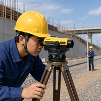 Niveau automatique SAL32ND 3,2 mm – Mesure de distance de haute précision – Instrument de topographie pour ingénieurs – Kit de construction routière