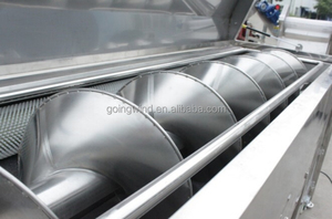 Machine automatique industrielle de nettoyage de brosse de carotte équipement de lavage et d'épluchage de polissage de <span class=keywords><strong>carottes</strong></span> à vendre - Product Image 3