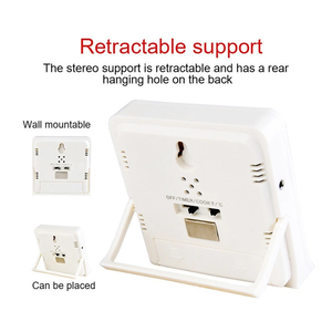 Nouveau thermomètre numérique de cuisine en métal pour barbecue, fumoir et grillades en acier inoxydable pour aliments - Product Image 3