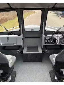 Modern 22-foot White Luxury Aluminum Welded Sports <b>Yacht</b> Cabin for 6 People 200HP Outboard Engine Fishing Water Sport - Product Image 5