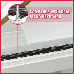 Piano numérique droit KERID professionnel 88 touches, instrument à clavier, orgue électronique, piano acoustique - Product Image 2