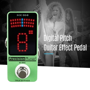 Sintonizador de pantalla LED de pedal DE SINTONIZADOR DE PRECISIÓN DE con bypass verdadero para bajo de guitarra cromática - Product Image 4