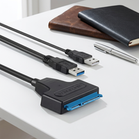 SAS Mini ke Usb 2.0 dan 3.0 ke adaptor kabel Sata untuk 2.5 "3.5" HDD/SSD Hard Disk Drive