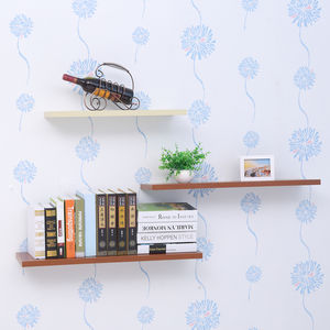 Étagères flottantes de haute qualité, étagères métalliques, supports fixes, étagères murales en bois – Direct Usine - Product Image 5