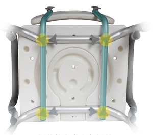 Aluminium Demountable Assembling With Drain Hole for Disableds <strong>Bath</strong> Bench Shower Chair - Product Image 2