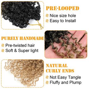 Venta al por Mayor de Cabello Sintético para Trenzas Yanky Twist de 10 Pulgadas, Pre-Enlazado, Mini <span class=keywords><strong>Passion</strong></span>, Directo de Fábrica, Alta Calidad, Bajo Precio - Product Image 4