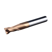 Lucas Tools HRC55 Fraises à billes à haute dureté Fraise carrée en carbure de tungstène CNC Acier inoxydable revêtu d'étain OEM Altin