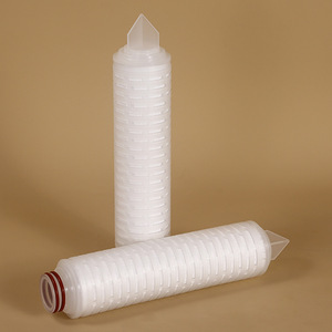 10-Inch Microporous Pleated Filter Cartridge Pp Polypropylene 222 Triangular Tip Water Purification Filter - Product Image 2