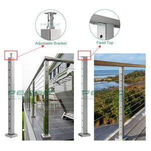 تصميم عصري للمنزل <span class=keywords><strong>Diy</strong></span> حبل درابزين هوائي ، أجهزة صلب مقاوم للصدأ ، <span class=keywords><strong>Stair</strong></span> <span class=keywords><strong>Stair</strong></span> ، <span class=keywords><strong>Stair</strong></span> - Product Image 5