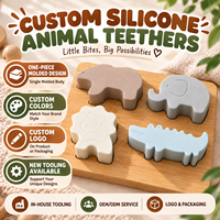 Blocs de construction empilables en silicone pour bébé, ensemble de puzzles souples 0-6 mois, jouet éducatif Montessori pour l'empilage et le tri des nourrissons