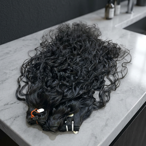 30 Inch Human Hair Extensions 100% Unprocessed Curly Straight Wavy Deep Wavy Body Wavy Human Hair Bundles South Indian Hair - Product Image 1