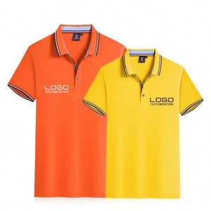 Camiseta Polo Deportiva de Algodón para Hombre de Alta Calidad al por Mayor - Product Image 1