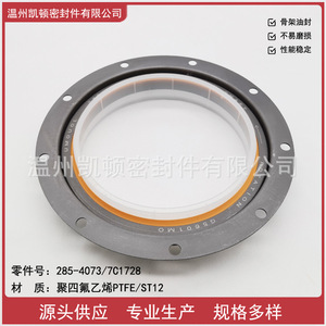 Joint d'étanchéité de vilebrequin Caterpillar 285-4073 PTFE Avant Arrière Moteur Application Marine - Product Image 5