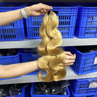 Extensions de cheveux humains non traités, ondulés légers, en crochet, style plume, Remy indien, 14-24 pouces, vente en gros, fournisseur d'usine 2026