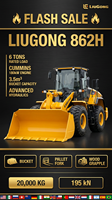 Chargeuse sur pneus LIUGONG 862H 6 tonnes, LIUGONG 835, 855, 856, 856H, 862H à vendre