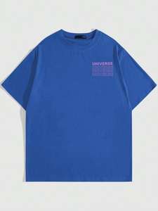 T-shirt da uomo in cotone estivo 100% magliette da strada Hip Hop Casual traspiranti con motivo stampato sfuso: l'universo segreto del <span class=keywords><strong>Big</strong></span> <span class=keywords><strong>Bang</strong></span> - Product Image 4