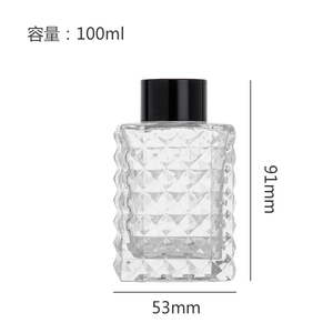 Wholesale 50 <strong>ml</strong> <strong>100</strong> <strong>ml</strong> Aromatherapy Essential <strong>Oil</strong> Air Fresh Fragrance Perfume <strong>Diffuser</strong> Glass Bottle - Product Image 4