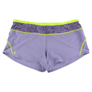 Shorts de course pour femmes Smartwool Phd, violet, taille XL, couleur : violet/vert |   100% authentique - Product Image 1