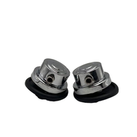 Accessoires de batterie : Lugs de batterie en alliage de zinc chromé moulé sous pression pour caisse claire, tom, grosse caisse