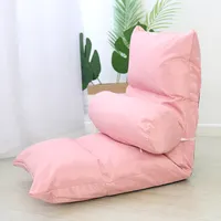 Amazon vente chaude 2021 nordique simple paresseux inclinable canapé dossier confortable plancher chaise Tatami canapé-lit