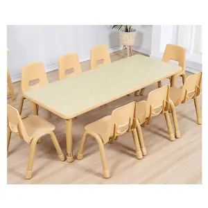 Ensemble de Table et chaise pour enfants, bureau et chaise pour école maternelle, vente en gros