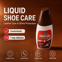 Restaurador de Color Desgastado 75ml, Betún para Zapatos de Cuero Black Bull, Fácil de Limpiar, Recupera el Color Original del Cuero Desgastado