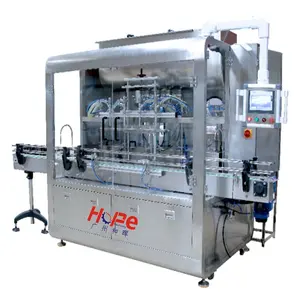 Machine de remplissage de liquide épais de savon de pompe à engrenages de jus de parfum électrique pour le remplissage de liquide de bouteille d'huile de boisson