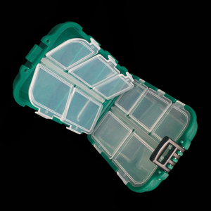 WEIHE-<span class=keywords><strong>caja</strong></span> de <span class=keywords><strong>anzuelos</strong></span> de calamar de plástico, <span class=keywords><strong>caja</strong></span> de almacenamiento de aparejos de pesca, pequeña, 003 - Product Image 2