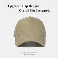 Casquette de baseball unisexe structurée en coton 100% avec logo brodé 3D personnalisé OEM, 6 panneaux, visière incurvée, chaude et sportive