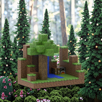 Juego de Bloques de Construcción de Plástico ABS de 132 Piezas, Castillo Mágico, Directo de Fábrica, Certificado, Magnético, Multicolor, >14 Años