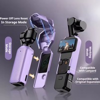 Funda Protectora Magnética de Plástico Premium con Protección de Pantalla y Lente, Anti-Caídas, para DJI OSMO Pocket 4