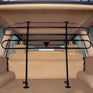 Barrière de sécurité réglable M4 facile à installer pour <span class=keywords><strong>chien</strong></span>, barrière de sécurité sécurisée pour animaux de compagnie pour les transporteurs de voitures et les produits de voyage - Product Image 5