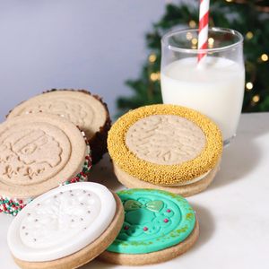 Emporte-pièces en silicone 3D personnalisables avec motif en relief, ensemble de moules à biscuits pour la pâtisserie et les outils de pâtisserie - Product Image 5