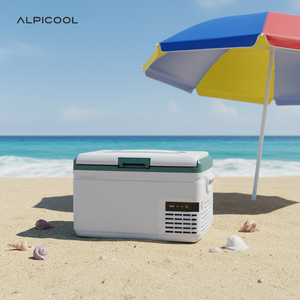 Alpicool MG50 <span class=keywords><strong>Prix</strong></span> de gros Congélateur portable de camping 12V Double usage <span class=keywords><strong>Réfrigérateur</strong></span> Zone unique Glacière Compresseur <span class=keywords><strong>Réfrigérateur</strong></span> de voiture - Product Image 5