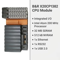 Nuevo Módulo de CPU Serie B&R X20 X20CP1301/X20CP1381/X20CP1382, Controlador PLC Compacto con E/S Integradas, RS485, Envío Rápido