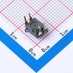 2.54-2P CJGT DIP Switch Through hole Component (THT) Switch Flat Toggle, Raised Type Single Pole Single Throw 2 PC Pin - Product Image 2
